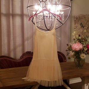 💔 *Sold* 💔Tulle Tank Dress